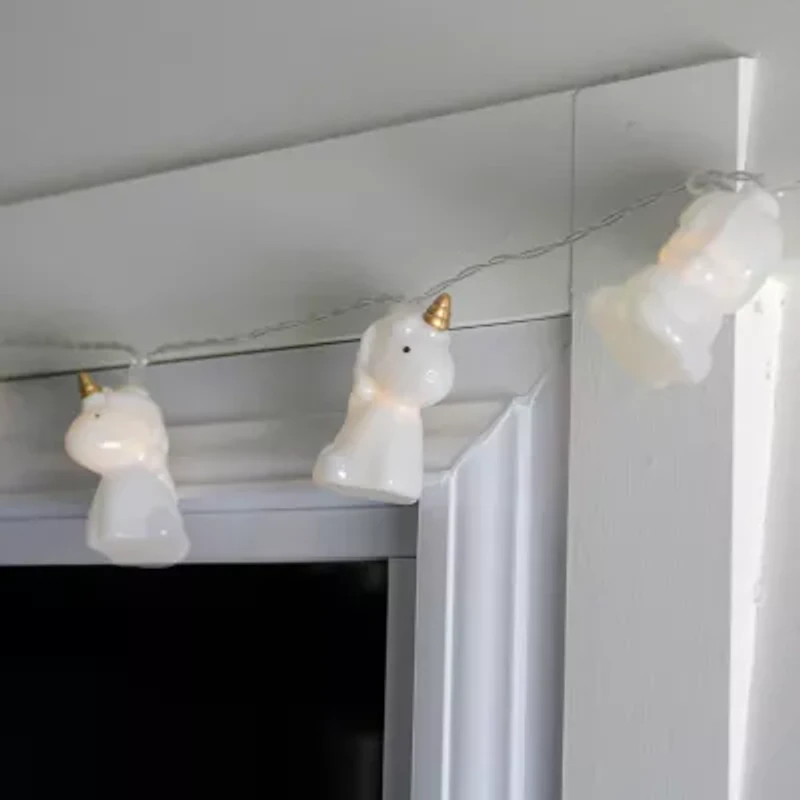 Northlight White Unicorn Led String Lights