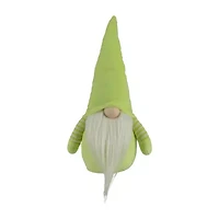 Northlight 12in Lime Green And White Spring Gnome
