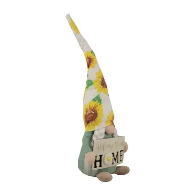 Northlight 15.25in Sunflower Hat Gnome