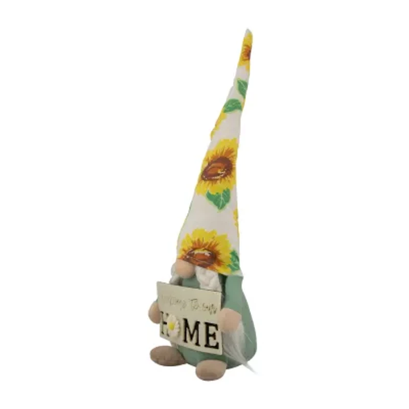 Northlight 15.25in Sunflower Hat Gnome