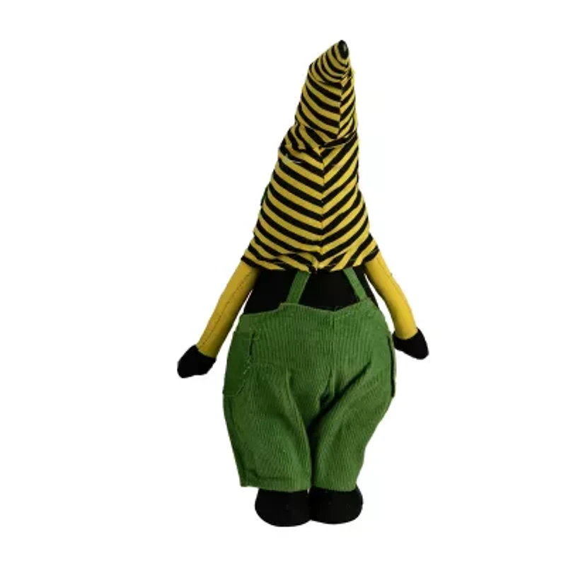 Northlight 19.75in Boy Bumblebee Hat With Daisy Gnome