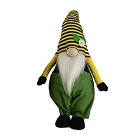 Northlight 19.75in Boy Bumblebee Hat With Daisy Gnome