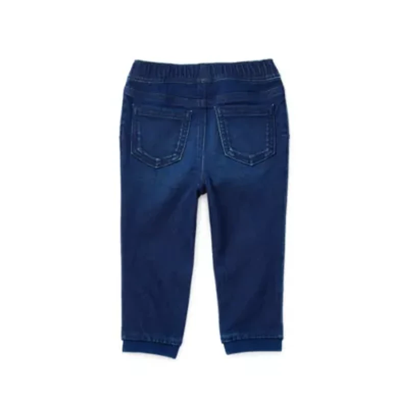 Okie Dokie Baby Boys Tapered Regular Fit Pull-On Pant