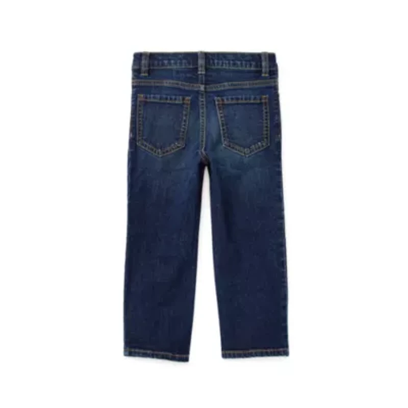 Okie Dokie Toddler Boys Adaptive Stretch Fabric Regular Fit Jean