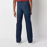 Thereabouts Little & Big Kid Girls Adjustable Waist Stretch Fabric Superflex Mid Rise Straight Leg Jean