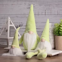 Northlight 16in Lime Green  Sitting Gnome