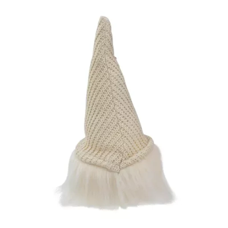 Northlight Lighted Sitting Gnome Head With A Hat Lighted Christmas Tabletop Decor