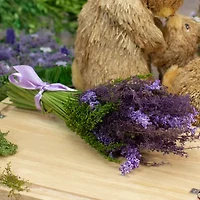 Northlight 12in Lavender Bouquet Floral Arrangement