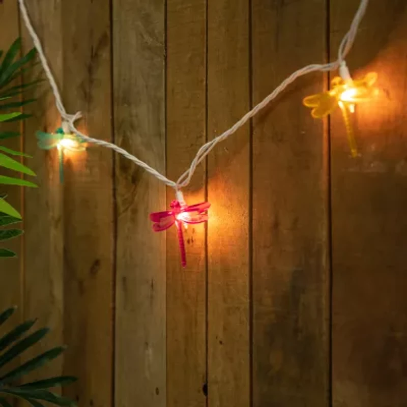 Northlight 10ct Dragonfly String Lights