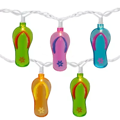 Northlight 10 Flip Flop String Lights