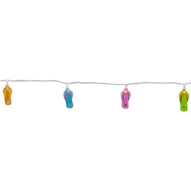 Northlight 10 Flip Flop String Lights