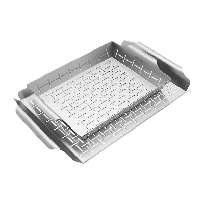 Henckels BBQ Grilling 2-pc. Topper Basket Set