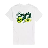 Mens Short Sleeve Pickleball Graphic T-Shirt