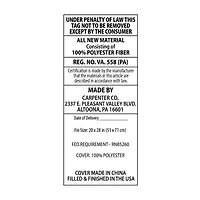 Peaceful Dreams Coolest Comfort Bed Pillow