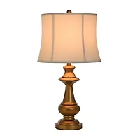 Stylecraft 28" Premier Gold Metal Table Lamp
