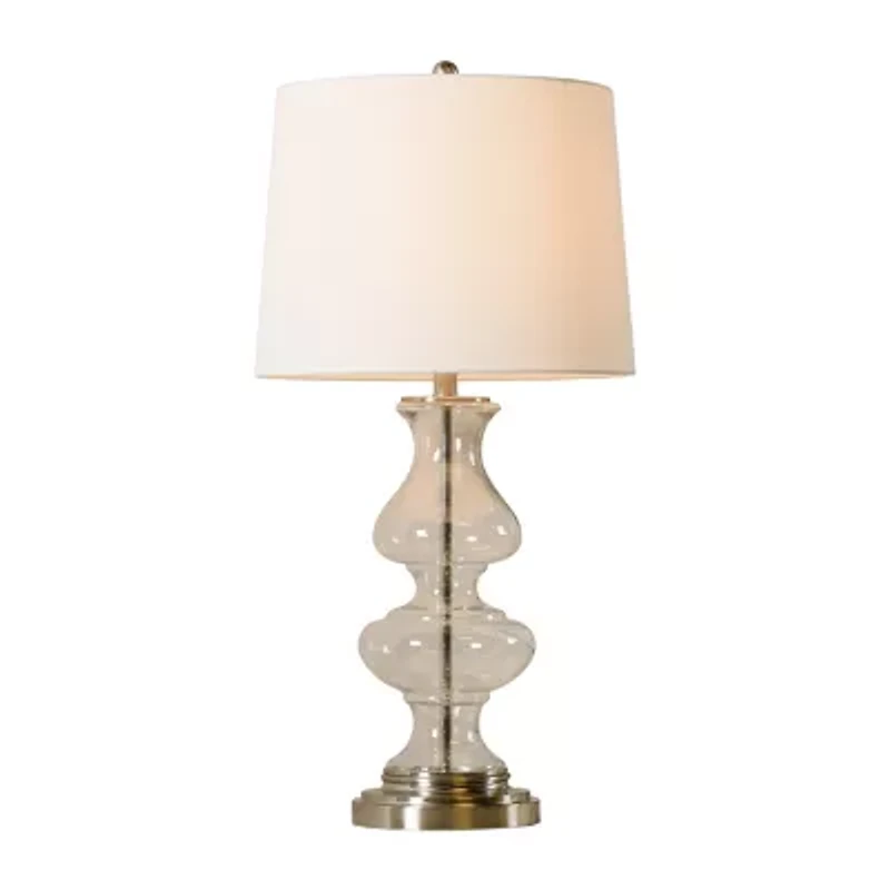 Stylecraft 32" Timeless Glass Table Lamp