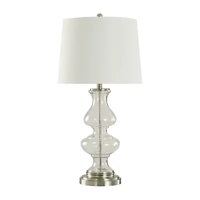 Stylecraft 32" Timeless Glass Table Lamp