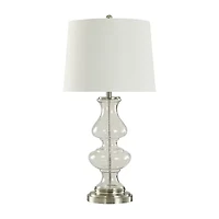 Stylecraft 32" Timeless Glass Table Lamp