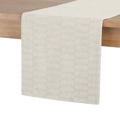 Martha Stewart Honeycomb Single Pack Table Runner
