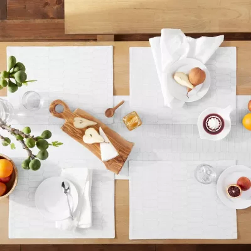 Martha Stewart Honeycomb Single Pack Table Runner