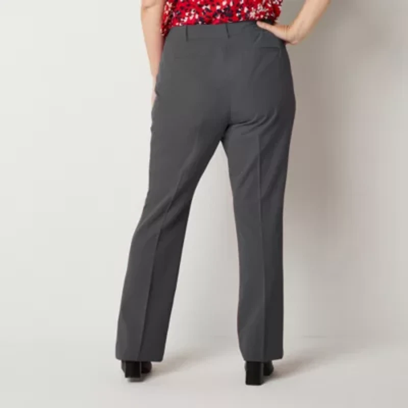 Liz Claiborne Audra Womens Straight Mid Rise Trouser