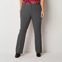 Liz Claiborne Audra Womens Straight Mid Rise Trouser
