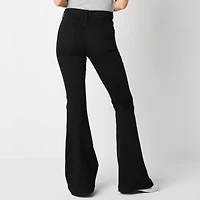 a.n.a Tall Womens High Rise Flare Leg Jean