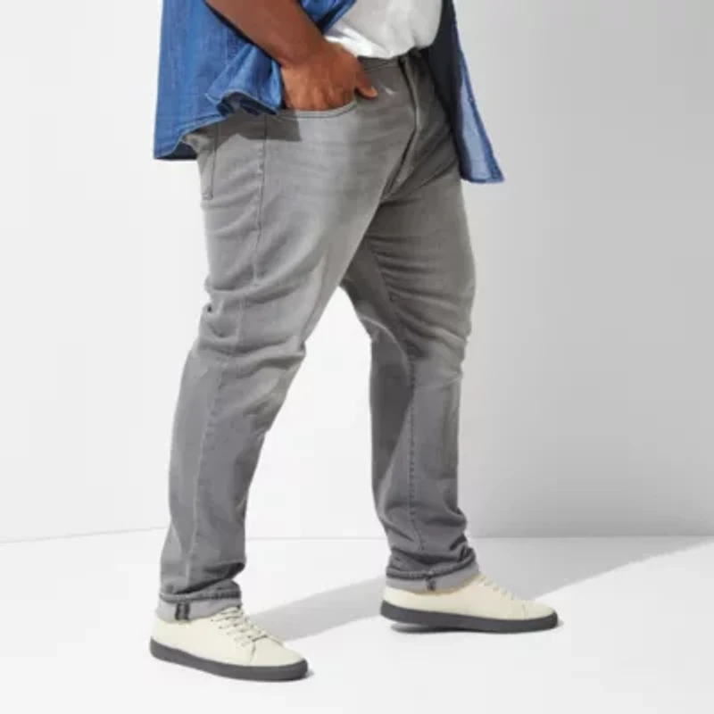 mutual weave Big and Tall Mens Tapered Leg Regular Fit Jeans