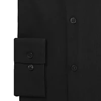 Van Heusen Big and Tall Stain Shield Mens Regular Fit Stretch Fabric Long Sleeve Dress Shirt