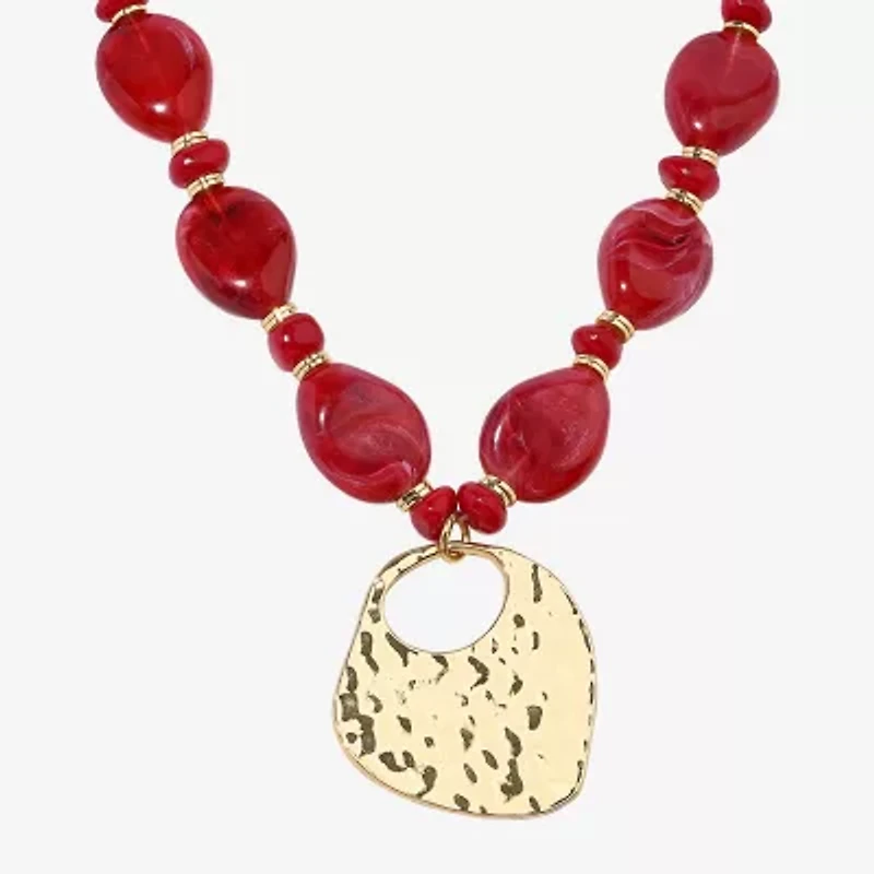 Mixit Womens 24 Inch Pendant Necklace