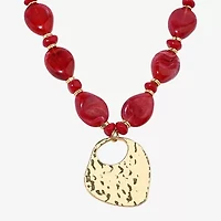 Mixit Womens 24 Inch Pendant Necklace