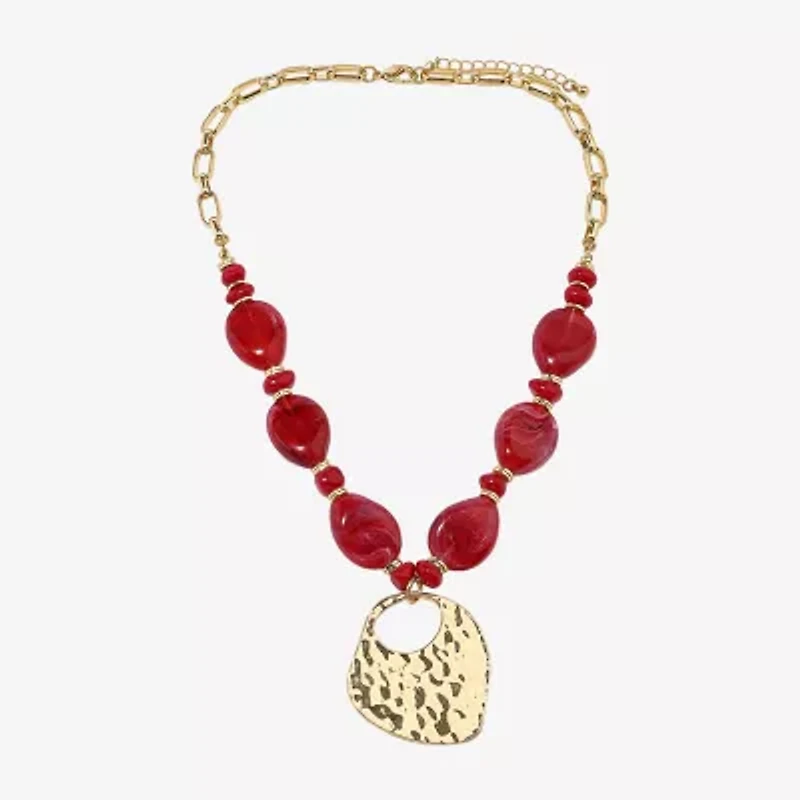 Mixit Womens 24 Inch Pendant Necklace