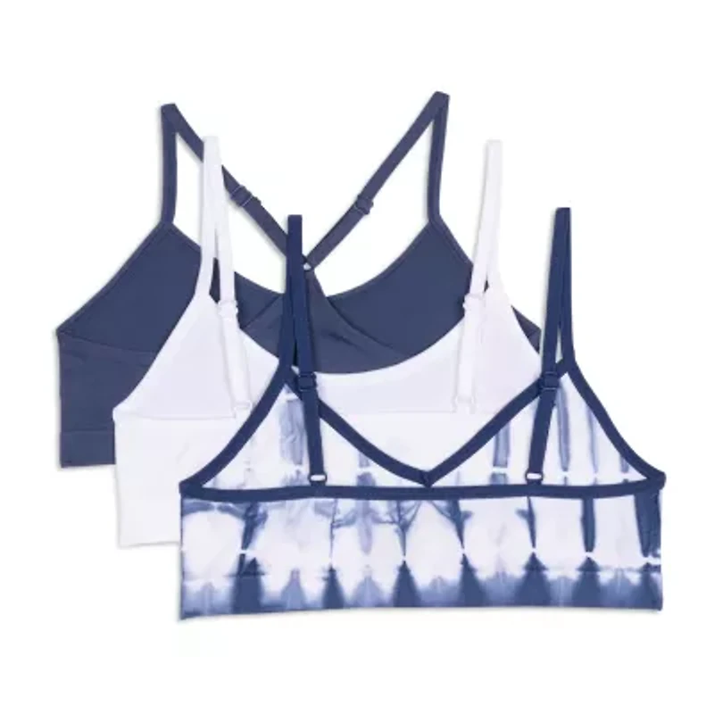 Maidenform Girls Seamless Light Support 3-pc. Bralette Rj4378