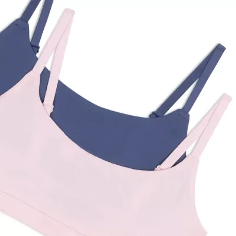 Maidenform Little & Big Kid Girls Light Support 2-pc. Bralette Rj25040
