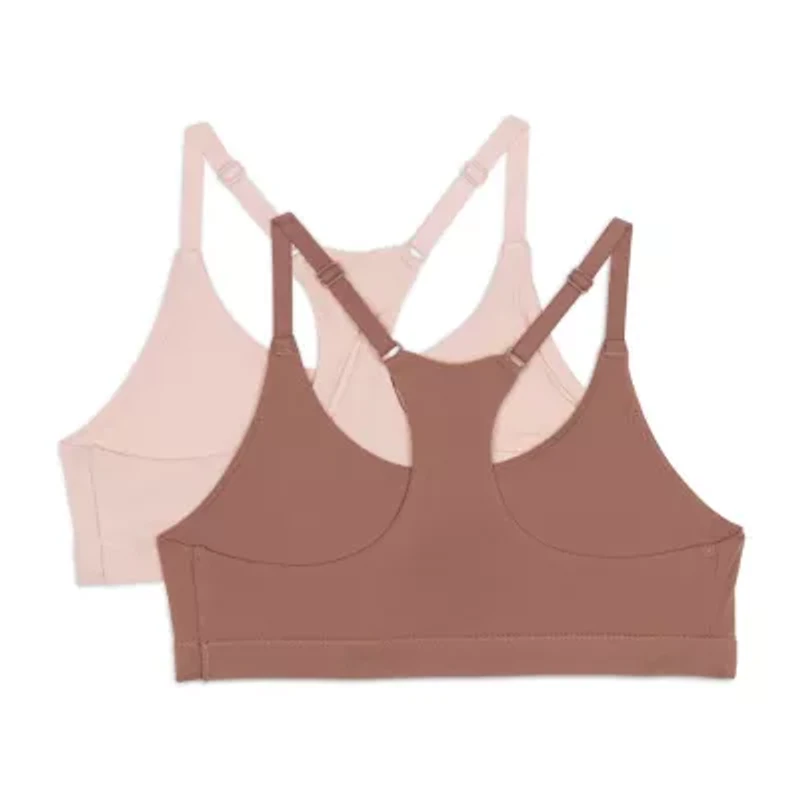 Maidenform Little & Big Kid Girls Light Support 2-pc. Bralette Rj25060