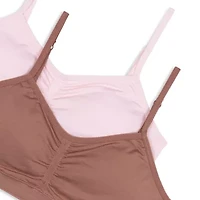 Maidenform Little & Big Kid Girls Seamless Light Support 2-pc. Bralette Rj4350