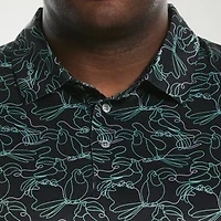 PGA TOUR Big and Tall Mens Regular Fit Short Sleeve Polo Shirt