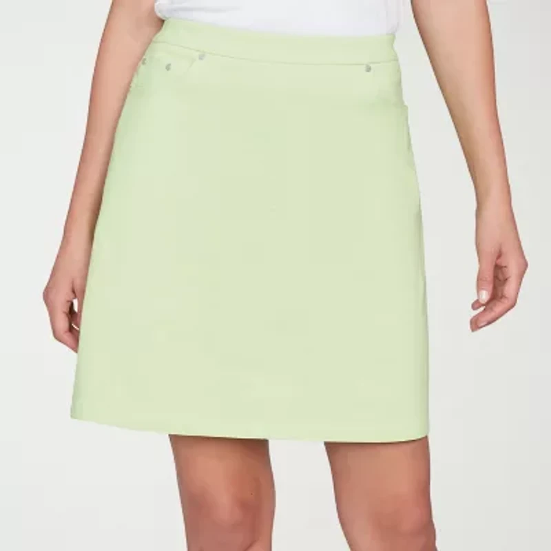 Hearts Of Palm Womens Mid Rise Skort