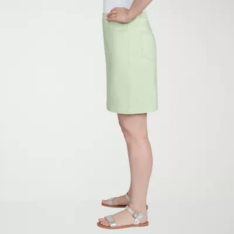 Hearts Of Palm Womens Mid Rise Skort