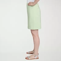 Hearts Of Palm Womens Mid Rise Skort