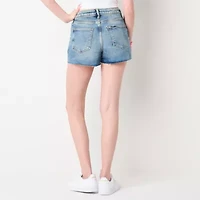 Arizona Juniors Womens High Rise Shortie Short