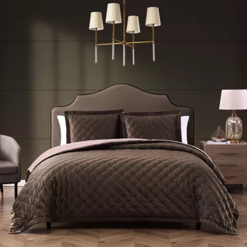 Bebejan Velvet 3-pc. Midweight Reversible Comforter Set