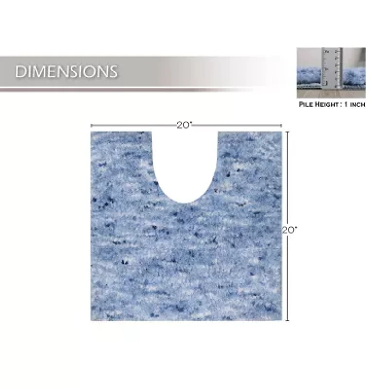 Home Weavers Inc Cloud Comfort Bath Rug 20x20