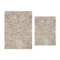 Home Weavers Inc Cloud Comfort Bath Rug 2pc 1721 Rug