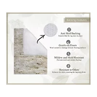 Home Weavers Inc Cloud Comfort Bath Rug 2pc 1721 Rug