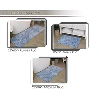 Home Weavers Inc Cloud Comfort Bath Rug Pc