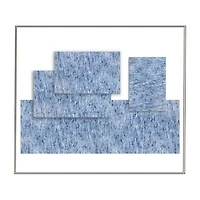 Home Weavers Inc Cloud Comfort Bath Rug 4 Pc