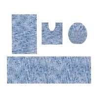 Home Weavers Inc Cloud Comfort Bath Rug 4 Pc 18202122