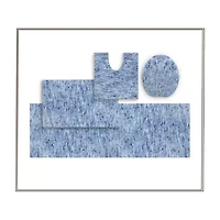 Home Weavers Inc Cloud Comfort Bath Rug 4 Pc 18202122