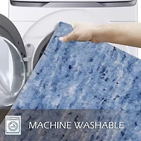 Home Weavers Inc Cloud Comfort Bath Rug 4 Pc 18202122